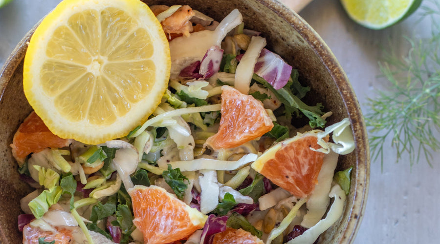 Fresh Citrus Slaw Salad