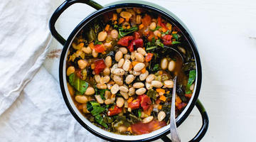 Smoky Simmered Butterbeans and Greens
