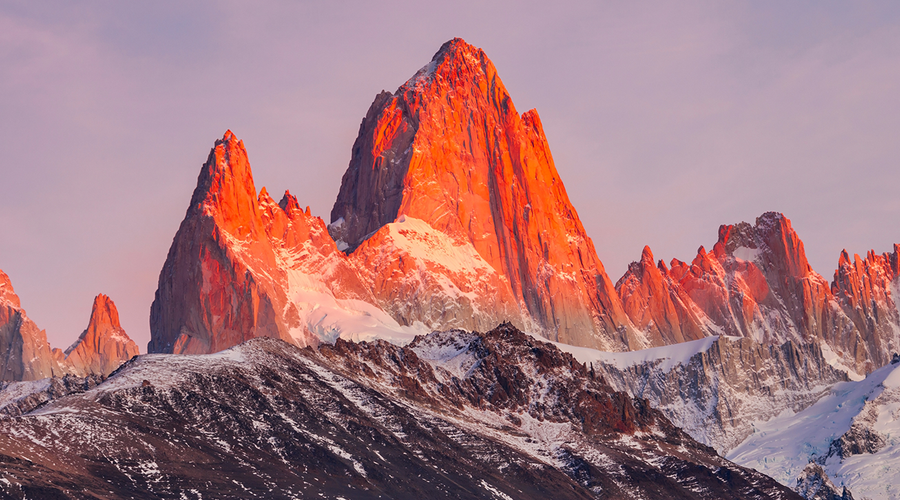 Edge of the Argentine Andes